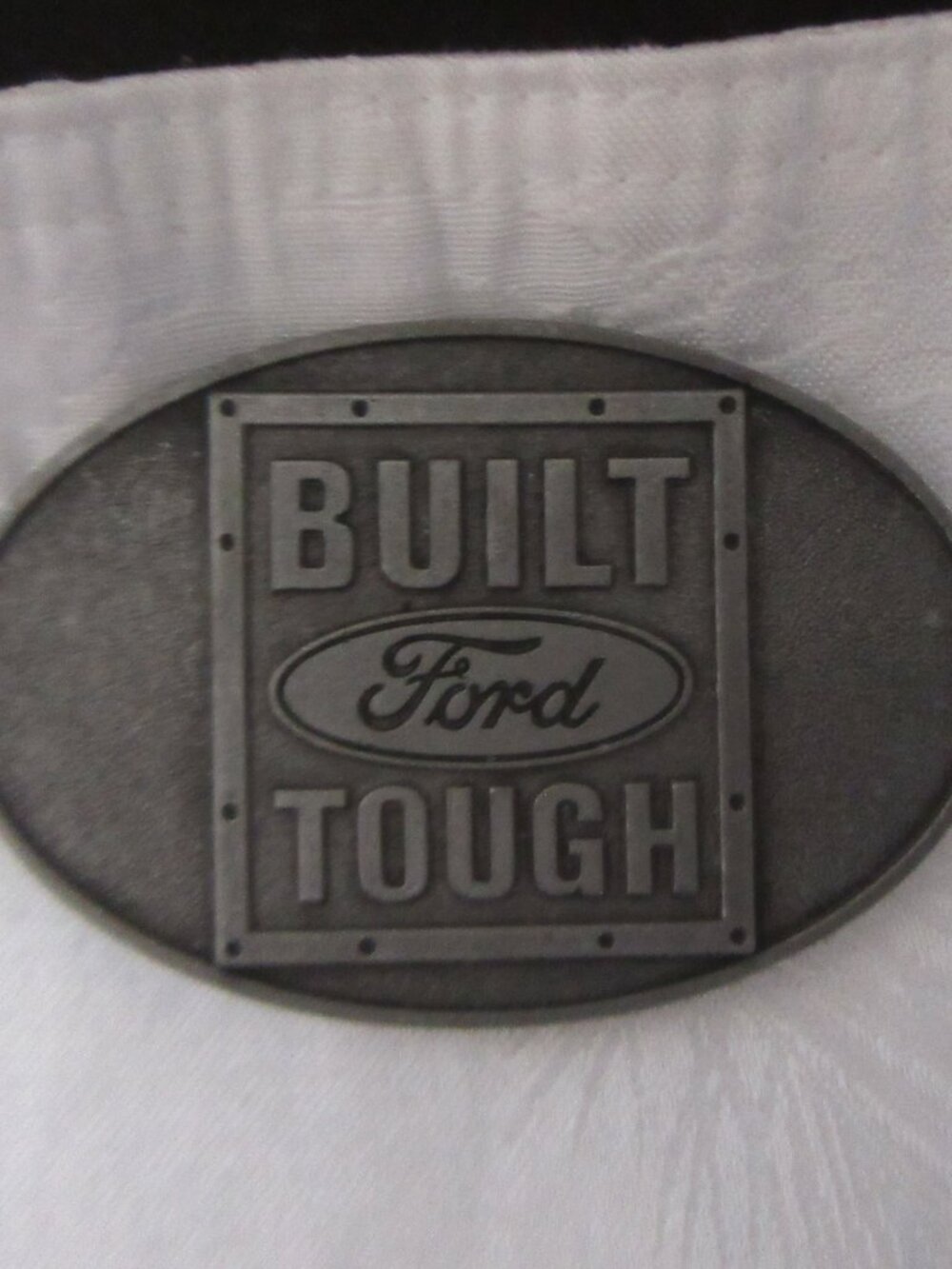 Belt Buckle Built Ford Tough